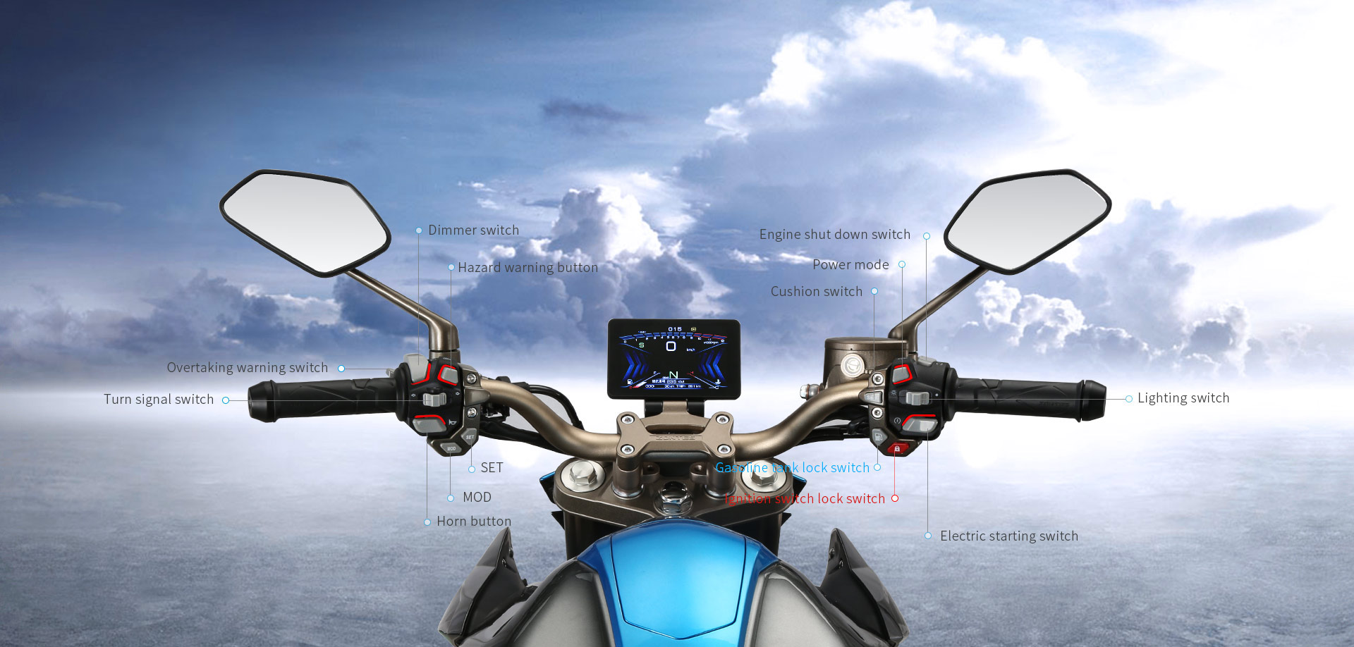 Keyless Control Motorcycle Products